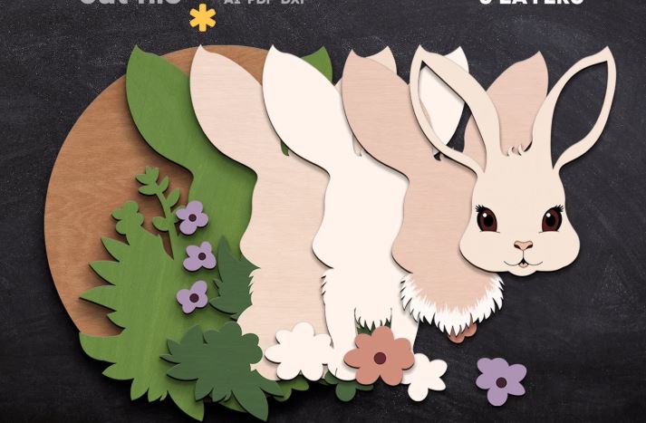 Bunny (Door Hanger)