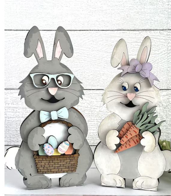 Mr & Mrs Cottontail