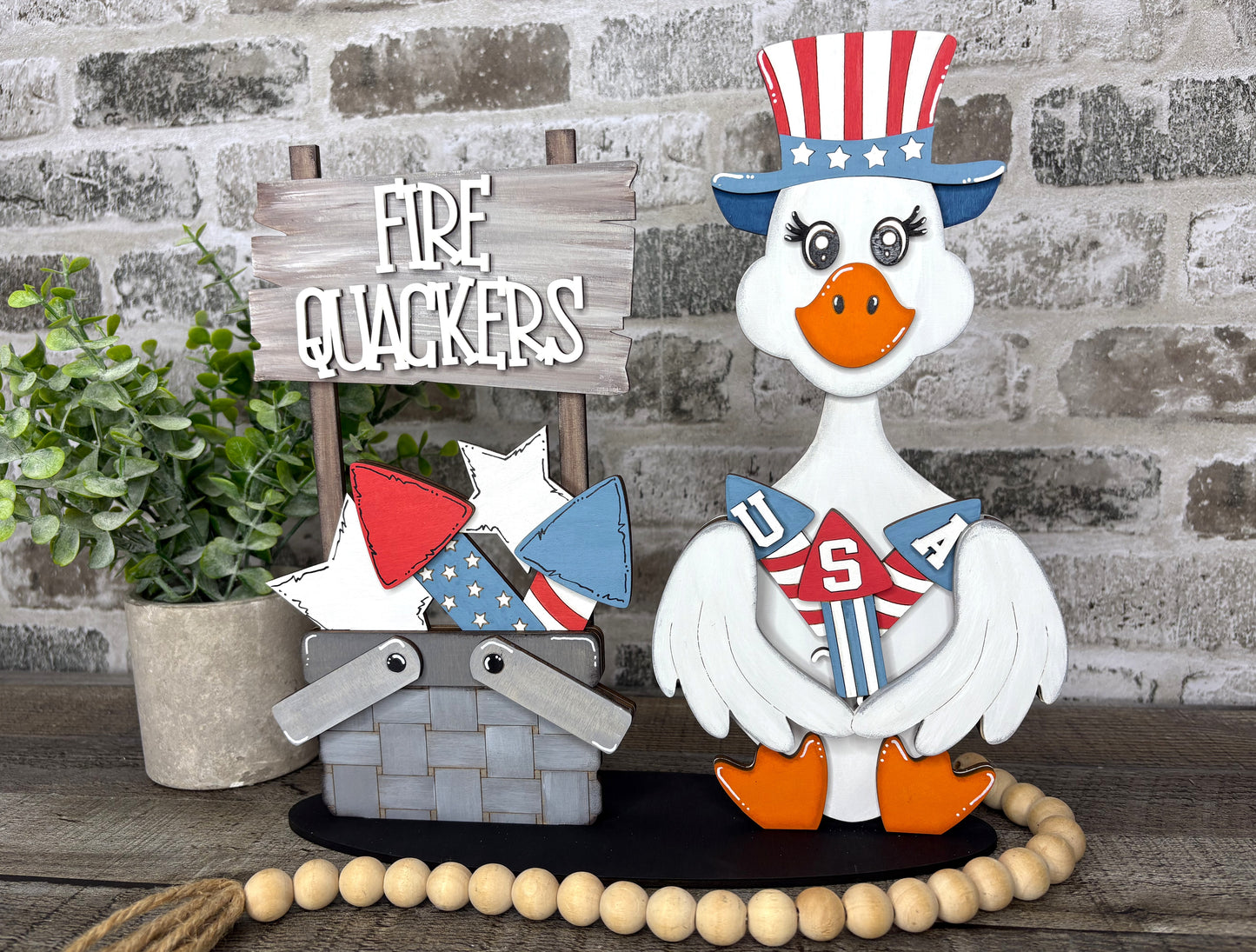 Goose Interchangeable Base PLUS Firequacker Shelf Sitter