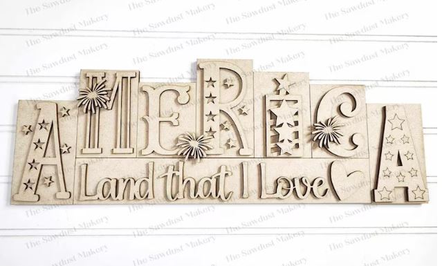 AMERICA BLOCK SET