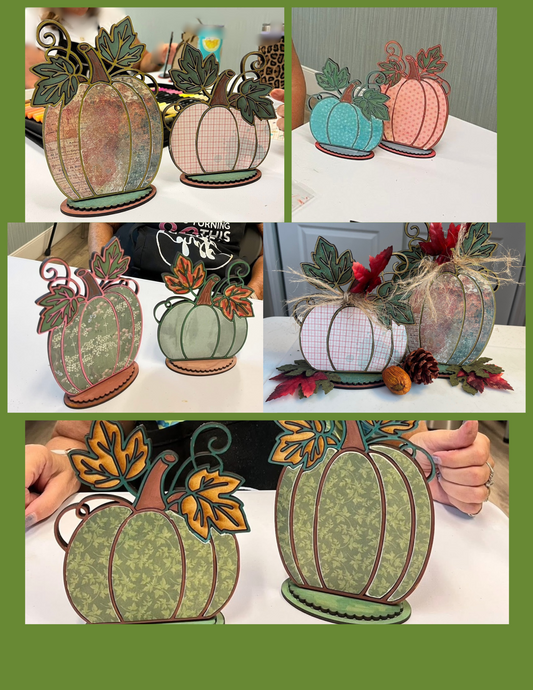 Pumpkin Set w/Cardstock