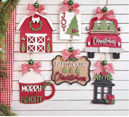 Farmhouse Ornaments