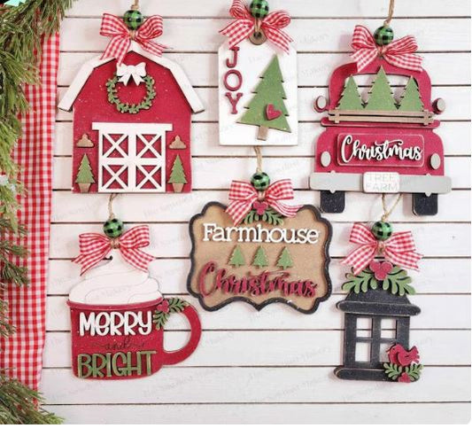 Farmhouse Ornaments