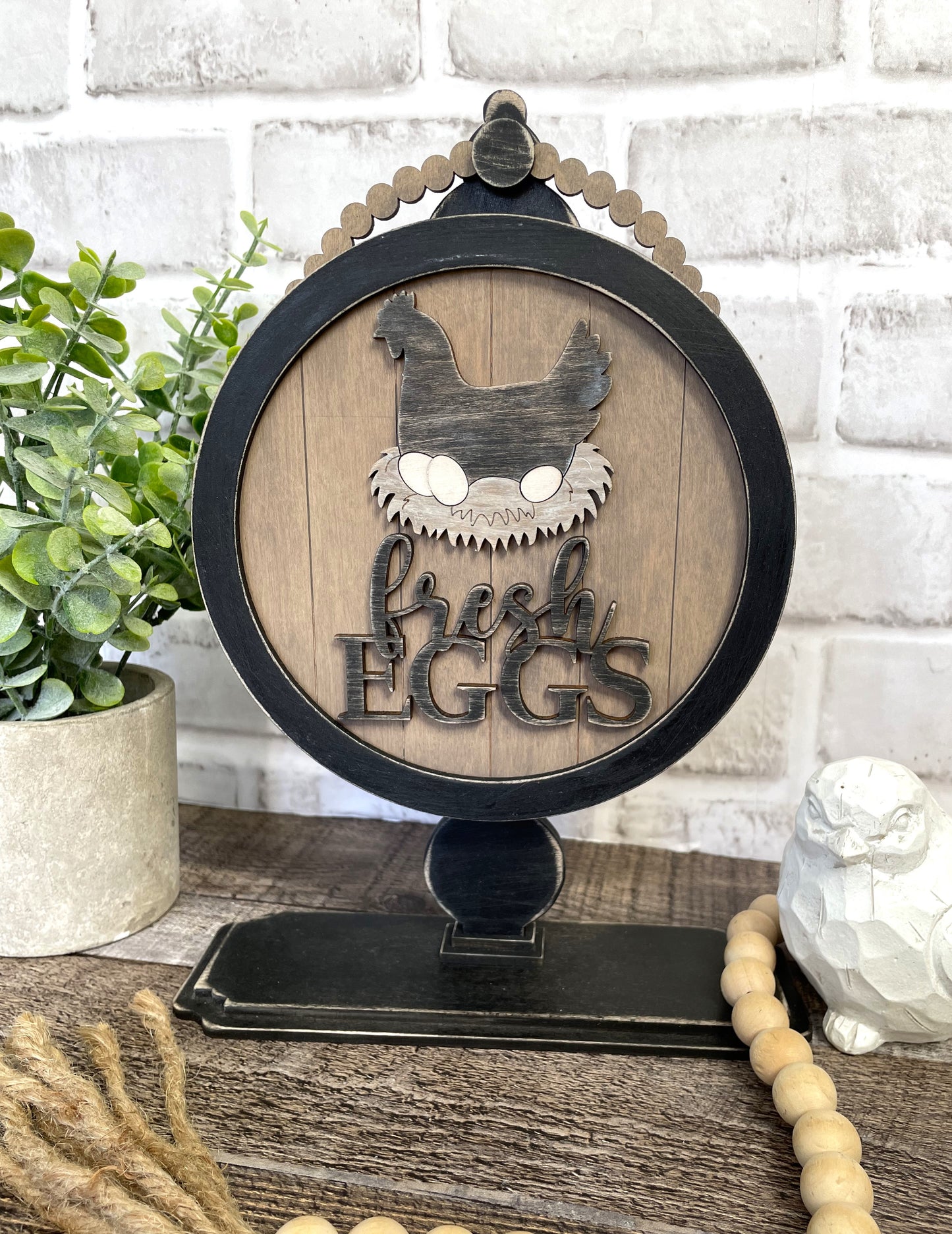 Tabletop Interchangeable Base & Home Sweet Home