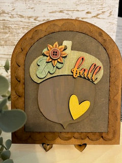 Interchangeable Arch Frame with Fall Design