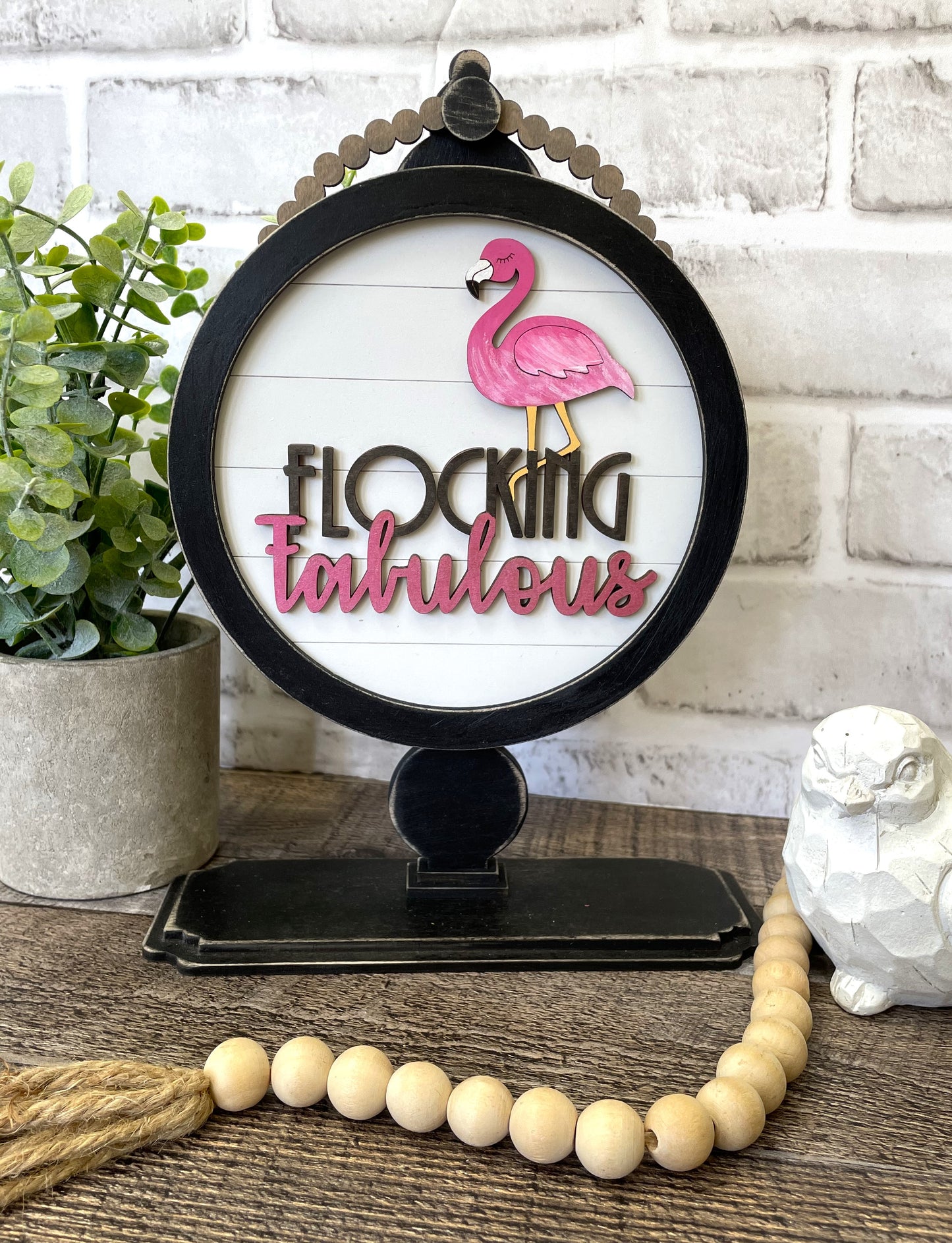 Tabletop Interchangeable Base & Home Sweet Home