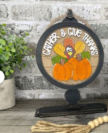 Tabletop Interchangeable Base & Home Sweet Home