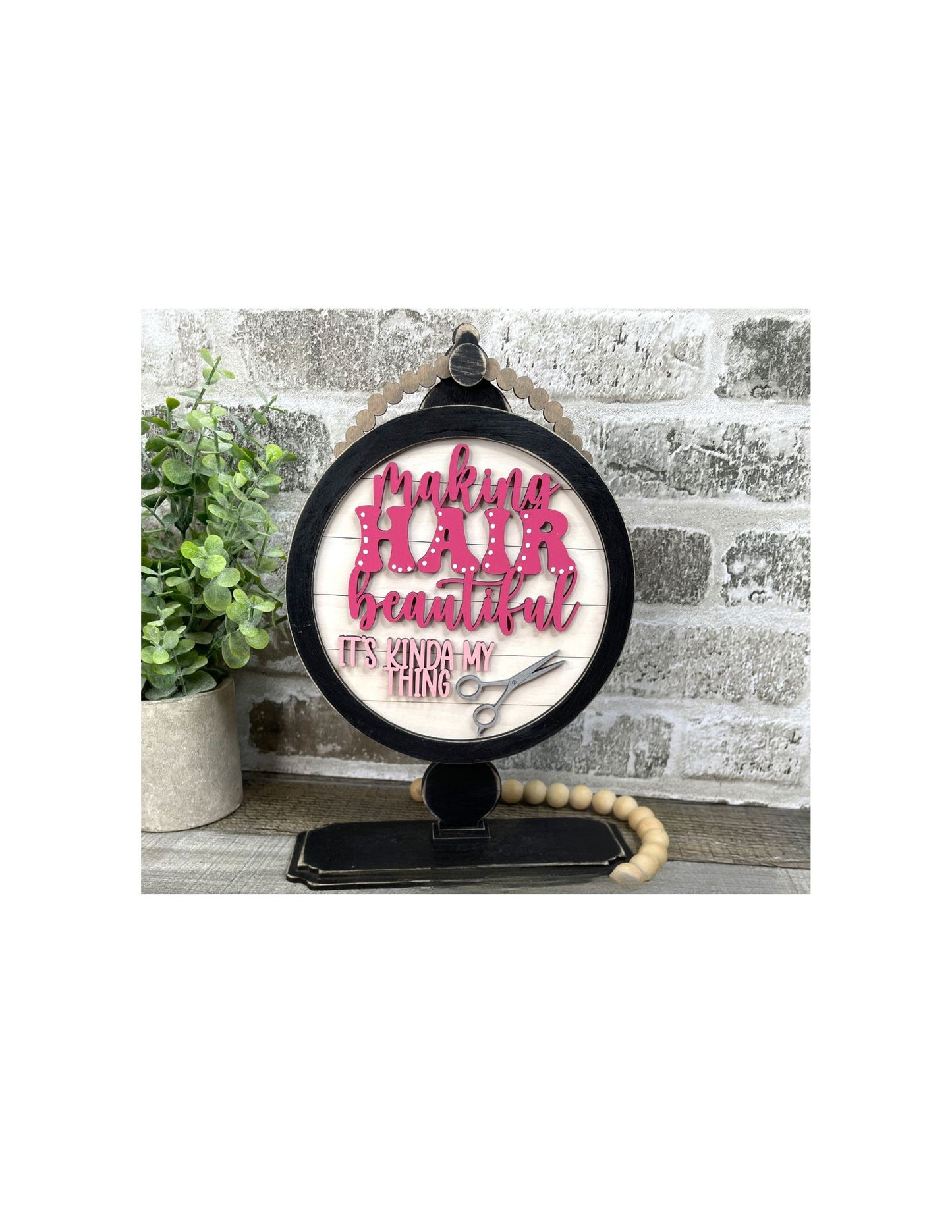 Tabletop Interchangeable Base & Home Sweet Home