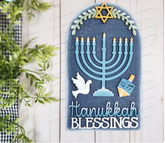 Hanukkah Blessings ARCH