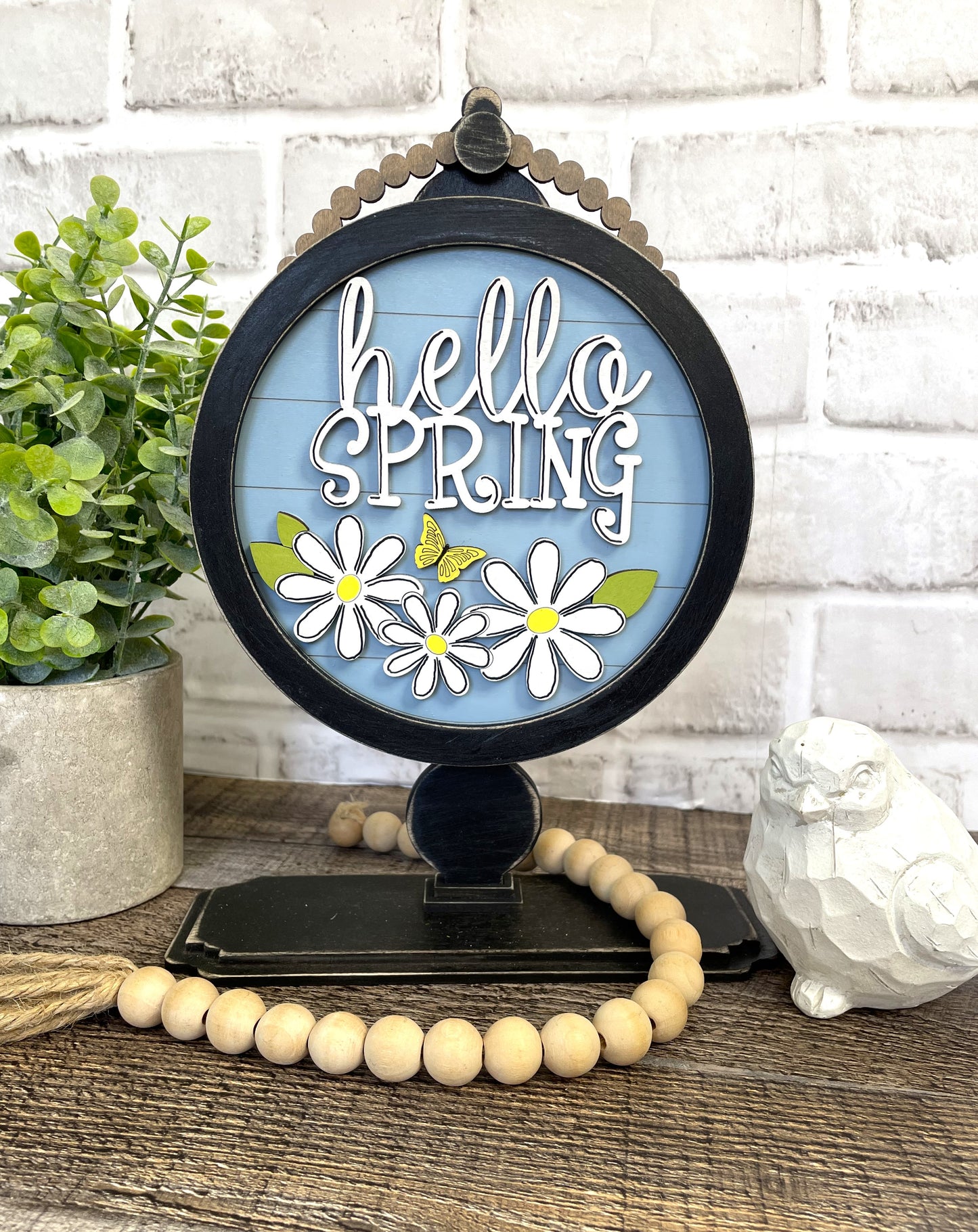Tabletop Interchangeable Base & Home Sweet Home