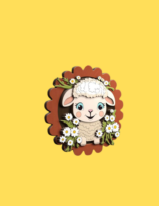 Baby Lamb (Door Hanger)