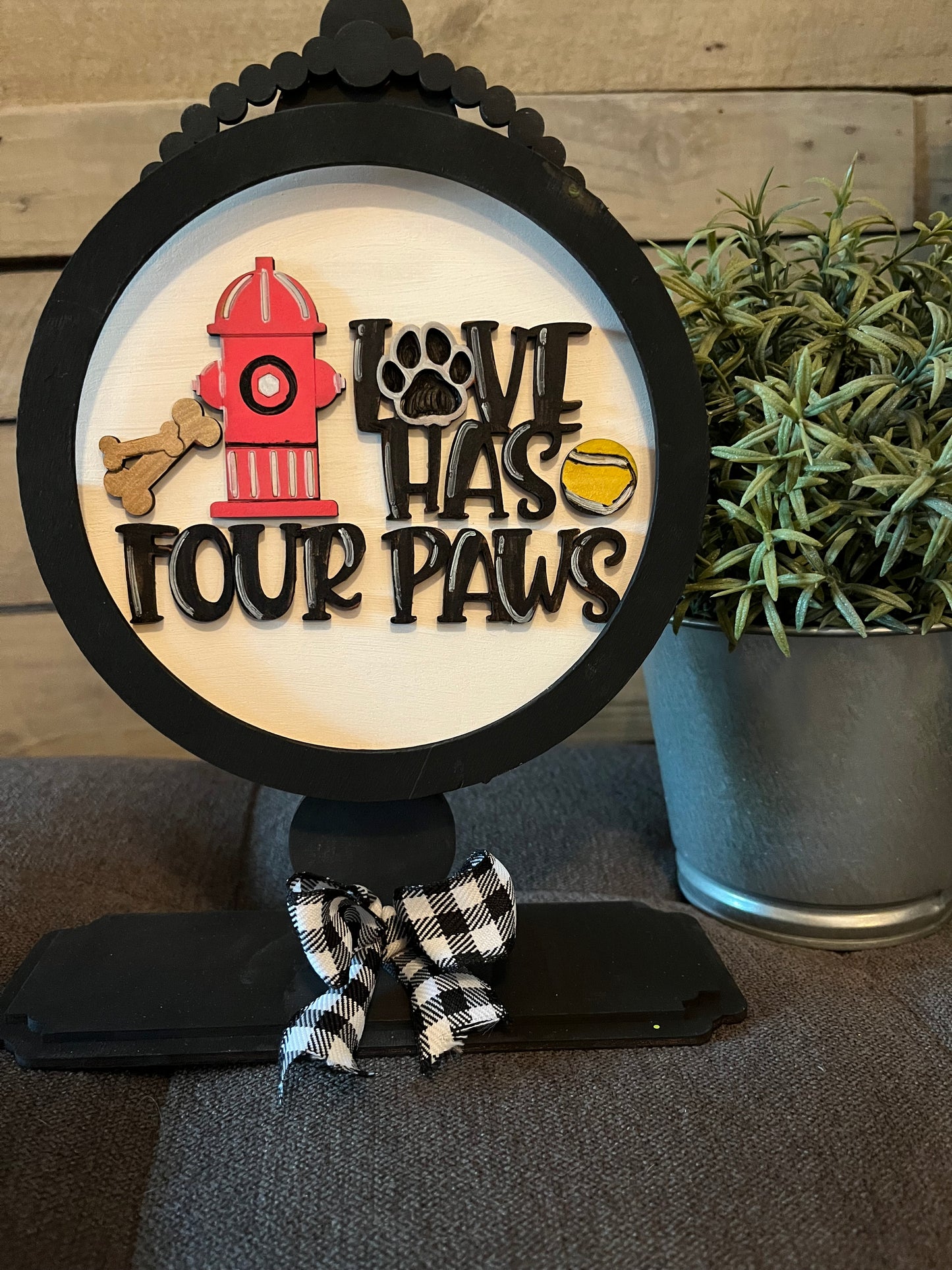 Tabletop Interchangeable Base & Home Sweet Home