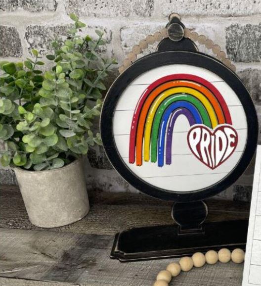 Tabletop Interchangeable Base & Home Sweet Home