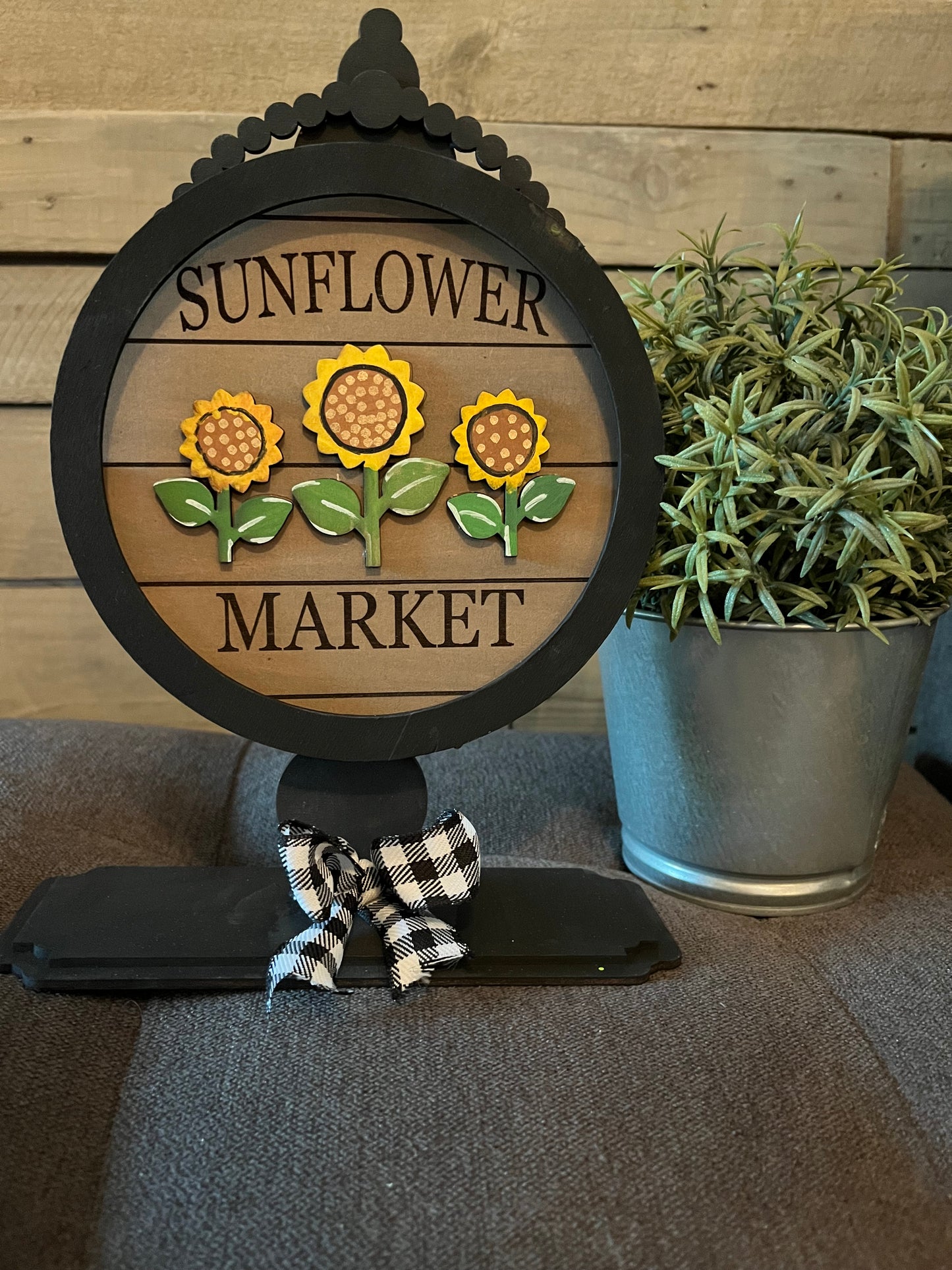 Tabletop Interchangeable Base & Home Sweet Home
