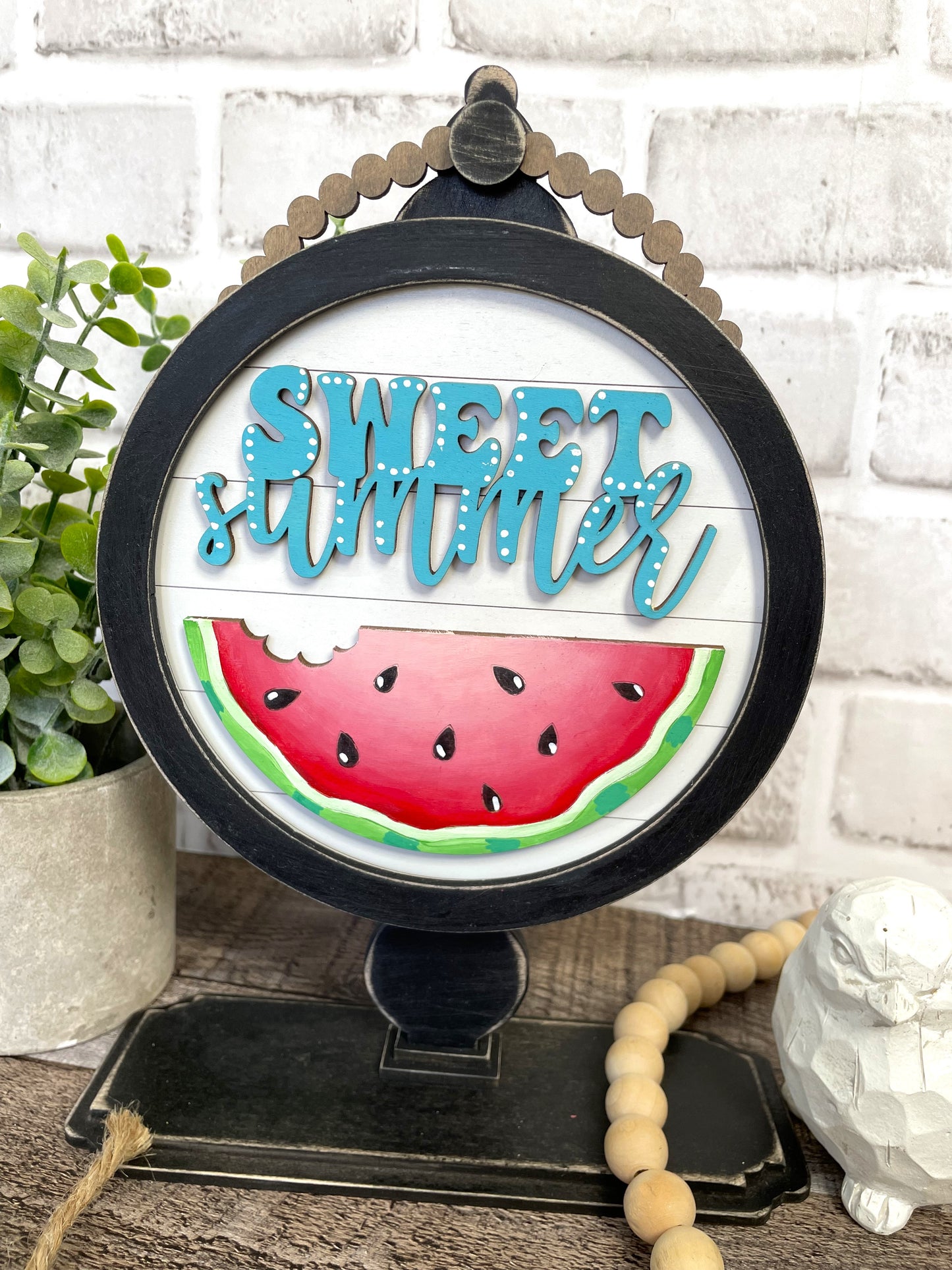 Tabletop Interchangeable Base & Home Sweet Home